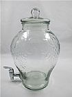 Glass large Jar&set of skin