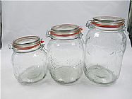 Glass Sealed Jar series